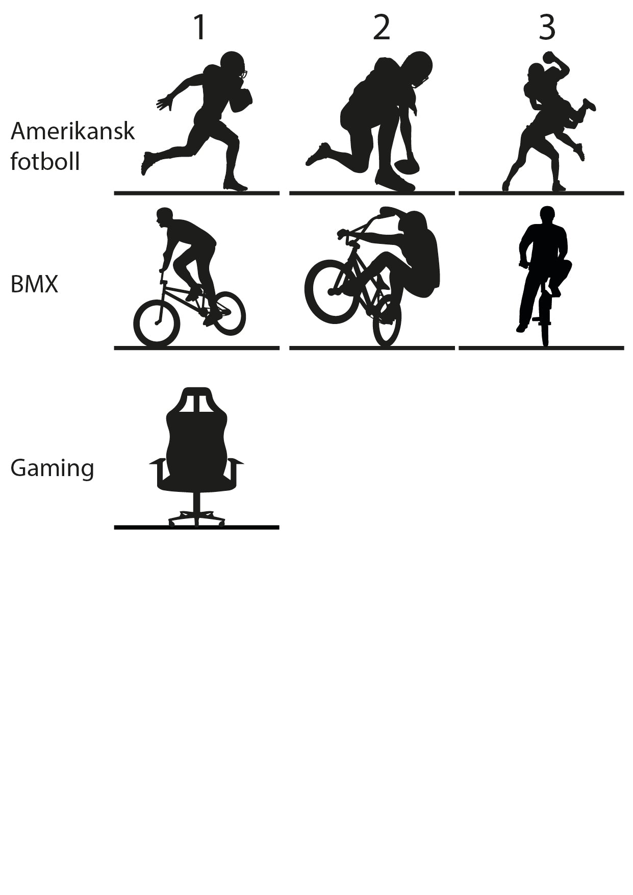 Rörelseglädje - Personlig sportskylt