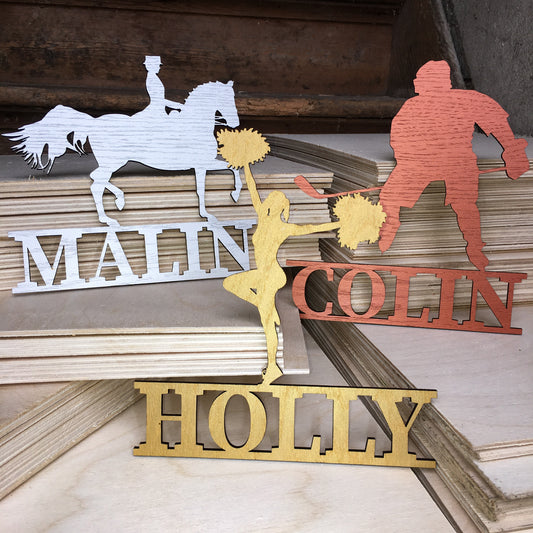 Rörelseglädje - Personlig sportskylt