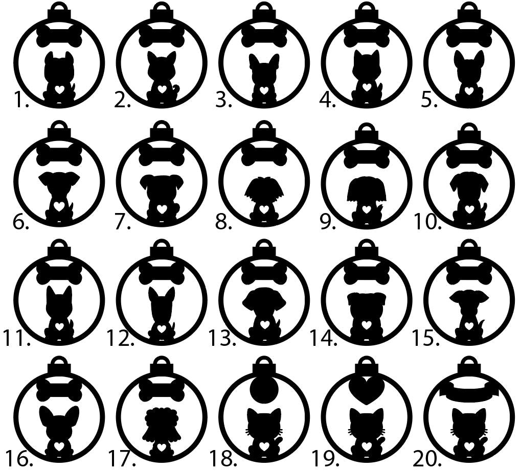 Julens Djurkompisar - Personligt Julhänge